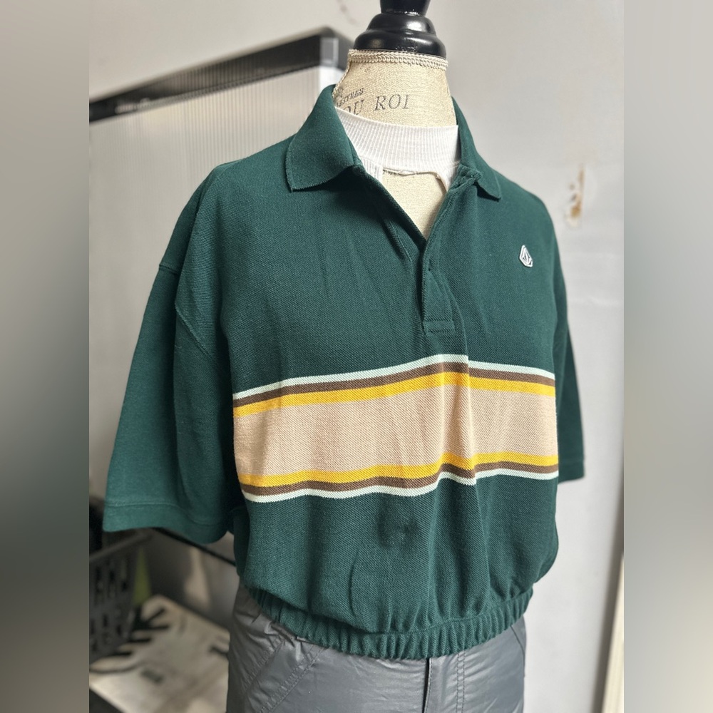 Volcom Forest Green Polo Shirt